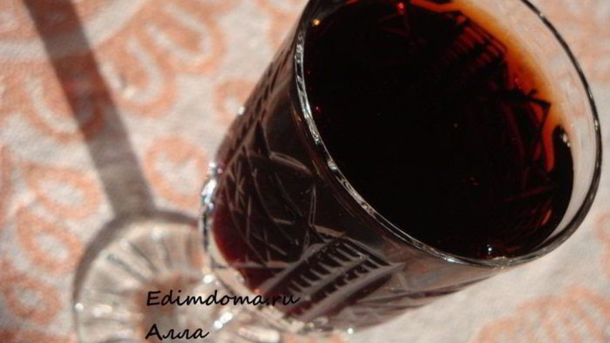 Рецепт ликера вишневого