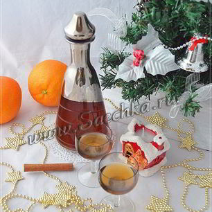 Рецепт Пряного зимнего ликера