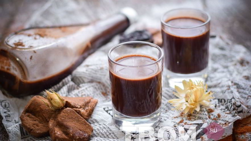 Рецепт шоколадного ликера