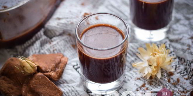 Рецепт шоколадного ликера