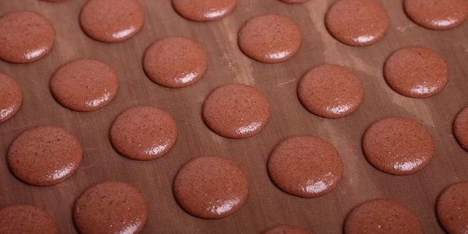 Рецепт шоколадных макарон с ликером baileys