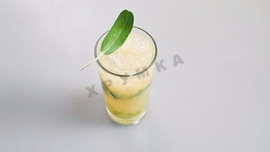 Рецепт грушевого лимонада с шалфеем