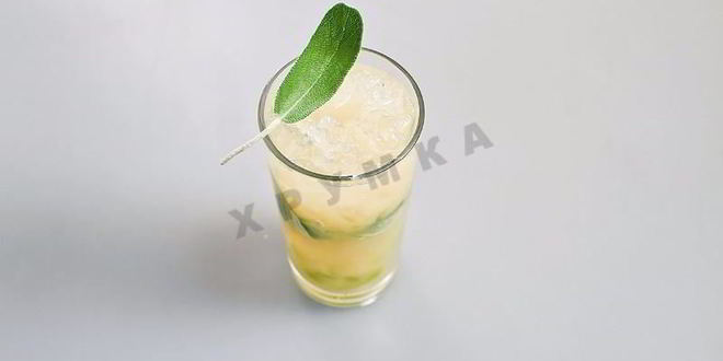 Рецепт грушевого лимонада с шалфеем