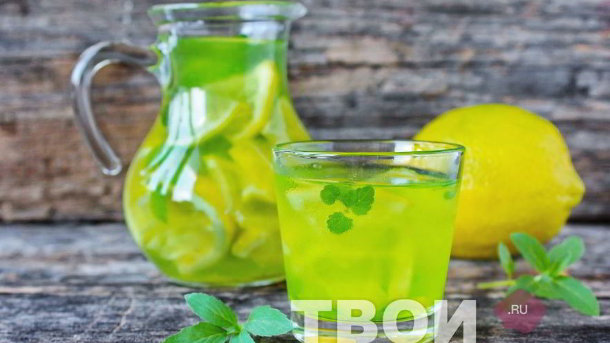 Рецепт лимонада с мятой