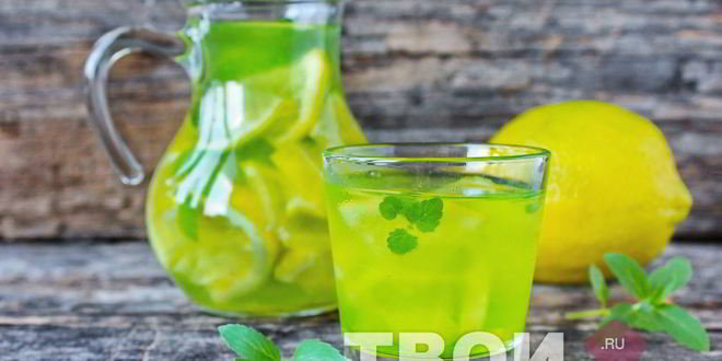 Рецепт лимонада с мятой