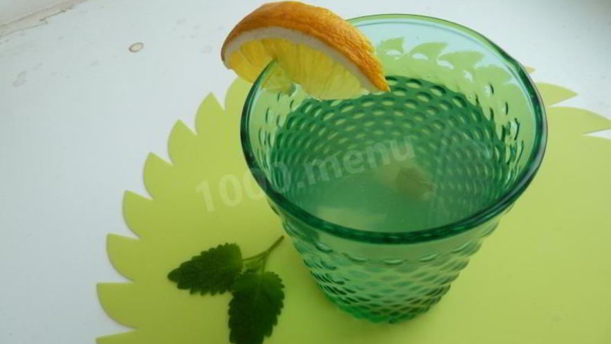 Рецепт напитка лимонад из мяты и лимона