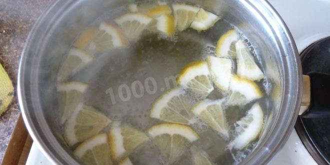 Рецепт напитка лимонад из мяты и лимона