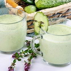 Рецепт Огуречного лимонада с розмарином
