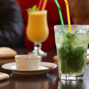 Рецепт Безалкогольного мохито с газировкой