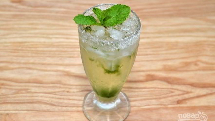 Рецепт безалкогольного мохито с лаймом
