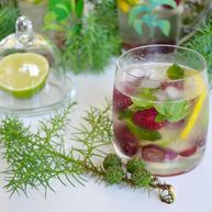 Рецепт Безалкогольного мохито с малиной