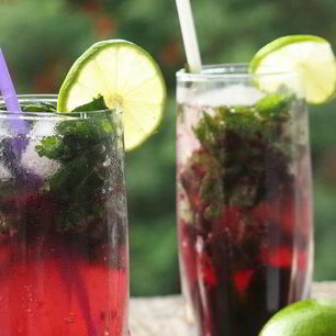 Рецепт Мохито ежевичного