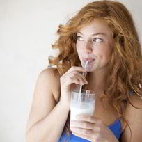 Рецепт Молочного коктейля без мороженого в блендере