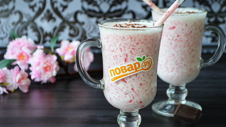 Рецепт молочного коктейля мозайка