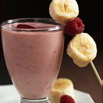 Рецепт Молочного коктейля с бананом