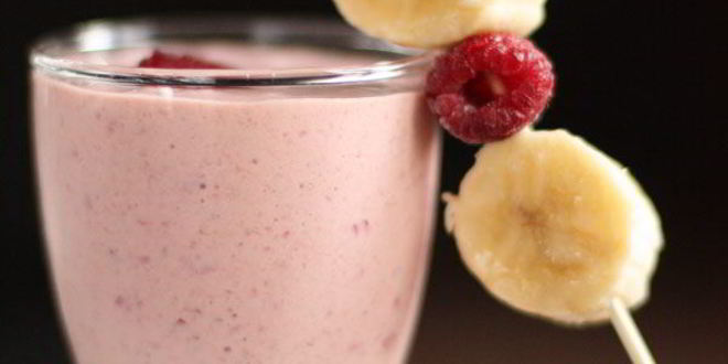 Рецепт молочного коктейля с бананом