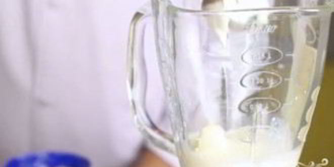 Рецепт ванильного молочного коктейля