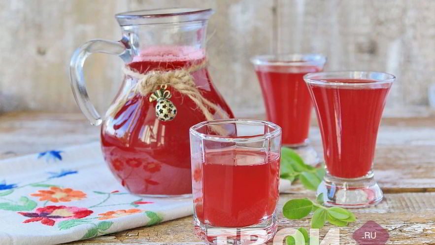 Рецепт брусничного морса