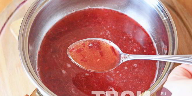 Рецепт брусничного морса