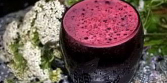 Рецепт черничного морса