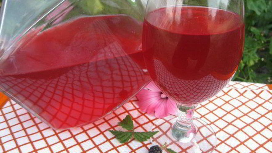 Рецепт ежевичного морса