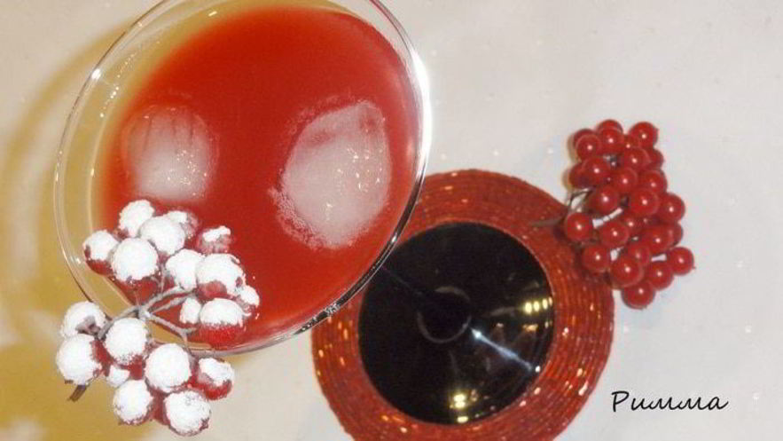 Рецепт калинового морса