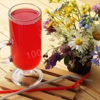 Рецепт Клюквенно брусничный морс