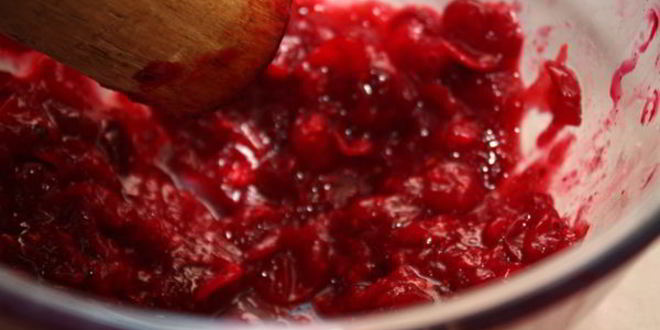 Рецепт клюквенного морса с медом