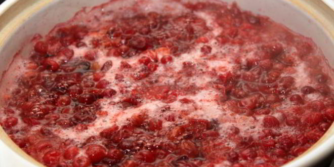 Рецепт клюквенного морса с медом