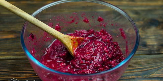 Рецепт клюквенного морса