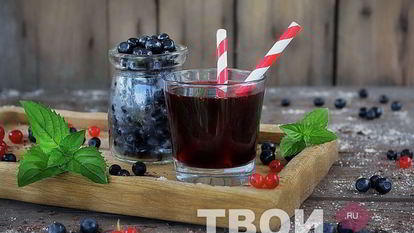 Рецепт Морса из черники