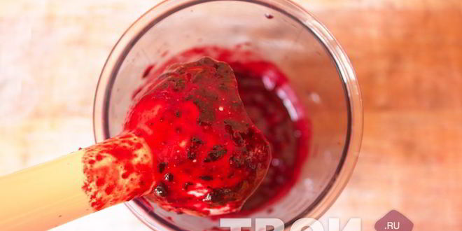 Рецепт морса из черники