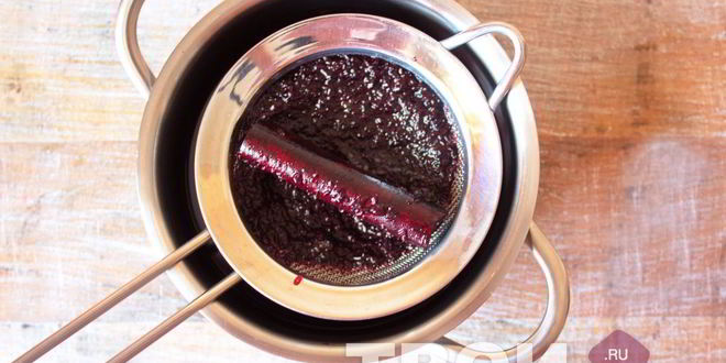 Рецепт морса из черники