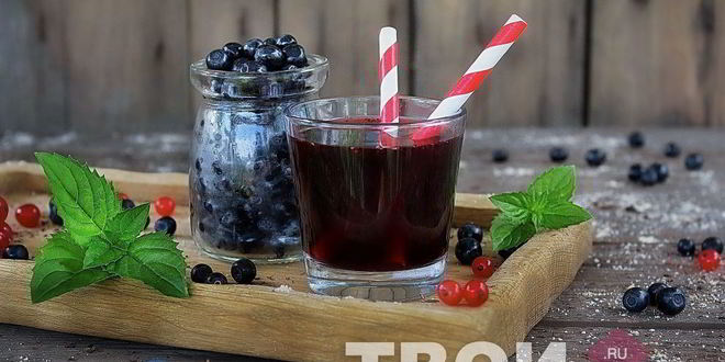 Рецепт морса из черники