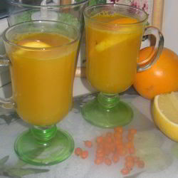 Рецепт Облепихова-цитрусового морс