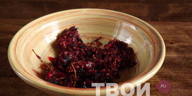 Рецепт ягодного морса