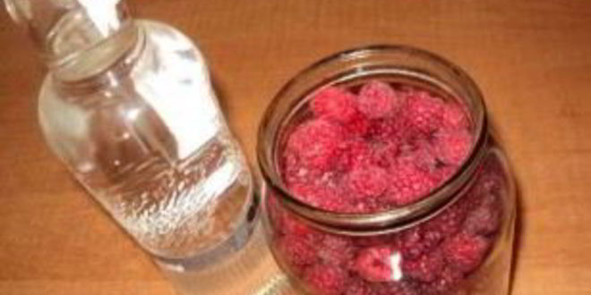 Рецепт наливки из малины