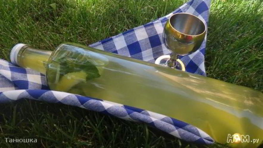 Рецепт лимонно-мятной настойка