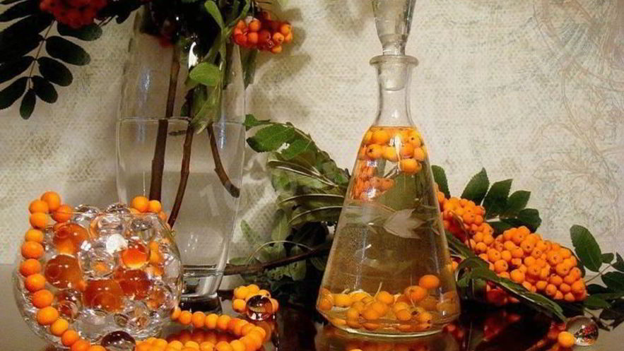 Рецепт настойки на рябине на самогоне