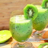 Освежающе жиросжигающий коктейль с киви