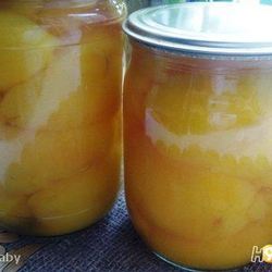 Рецепт Персиков в сиропе