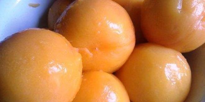 Рецепт персиков в сиропе