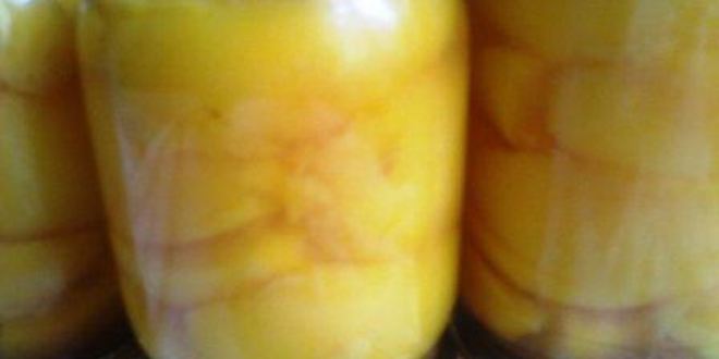 Рецепт персиков в сиропе