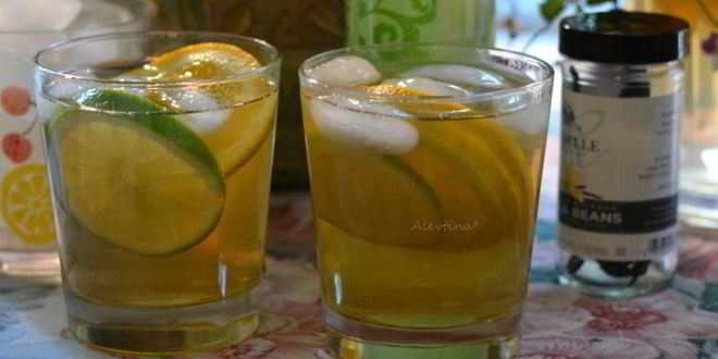 Рецепт ванильной белой сангрии