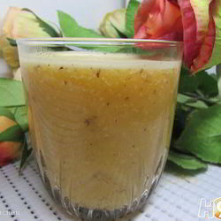 Рецепт Апельсинова-бананового смузи с миндалем