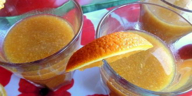 Рецепт оранжевого смузи