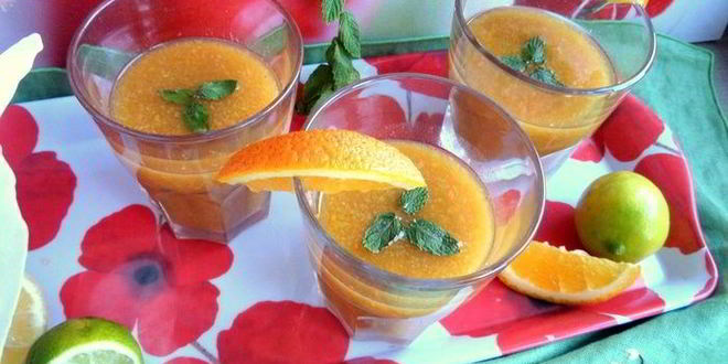 Рецепт оранжевого смузи