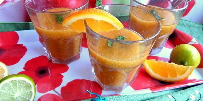 Рецепт оранжевого смузи