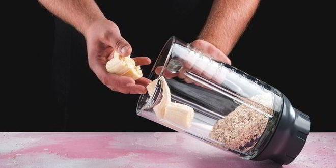 Рецепт смузей с голубикой и бананом