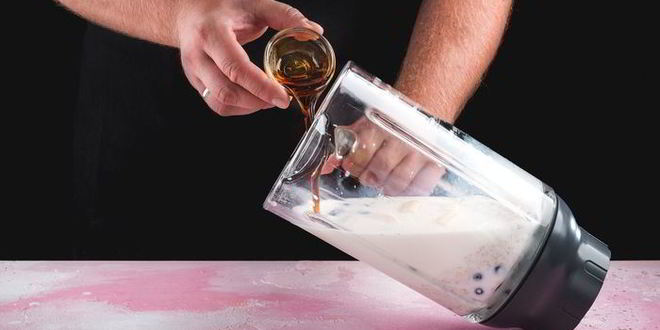 Рецепт смузей с голубикой и бананом